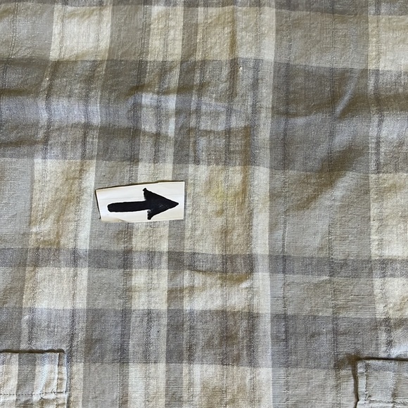 EILEEN FISHER Size Large Plaid Print Midi Tank Organic Cotton Linen breathable - Picture 14 of 15